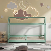 Lit cabane HUTTY 90x190cm