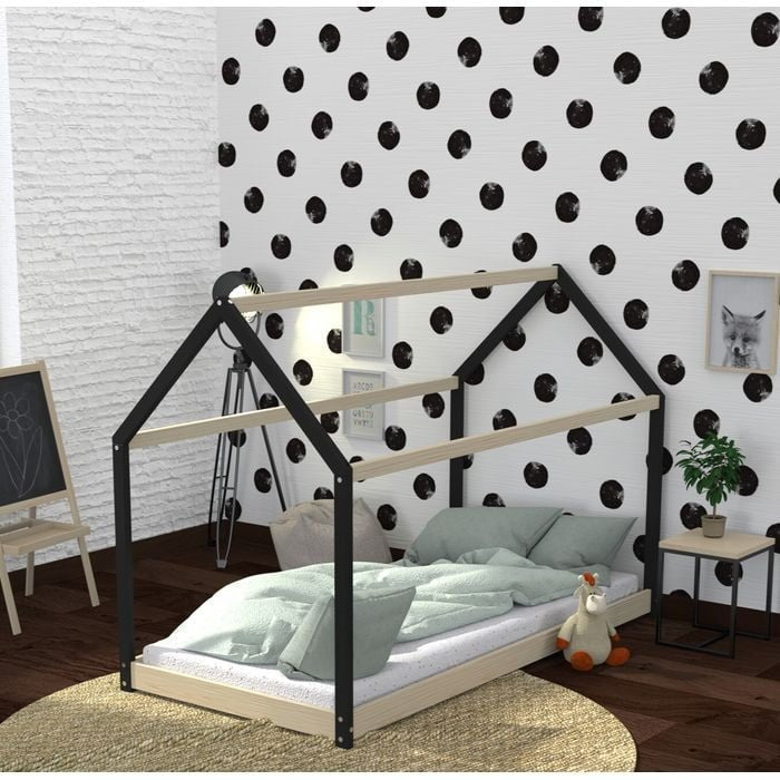 Lit cabane 90x190 Panda
