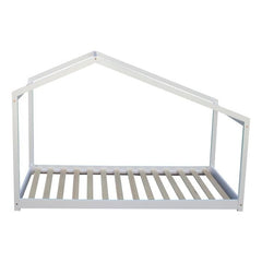 Lit cabane Lilo 90 x 190cm en pin massif blanc